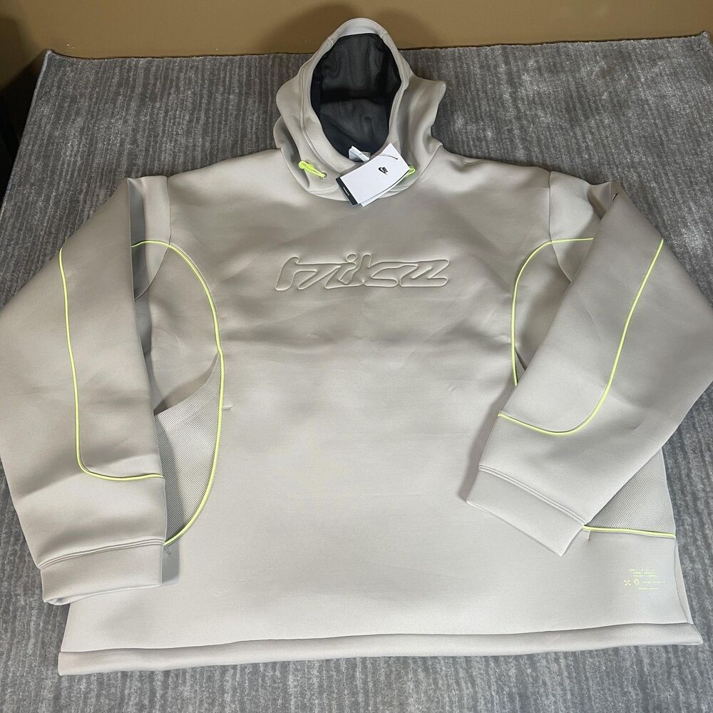 Nike Hoodie Mens XL Gray F.R.O.G. Future Revisited Pullover Sweatshirt High Neck